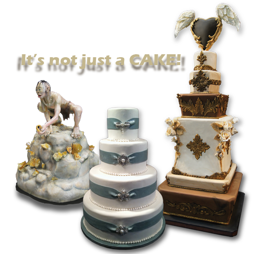 Wedding Cakes, sculpted cakes, and tiered cakes